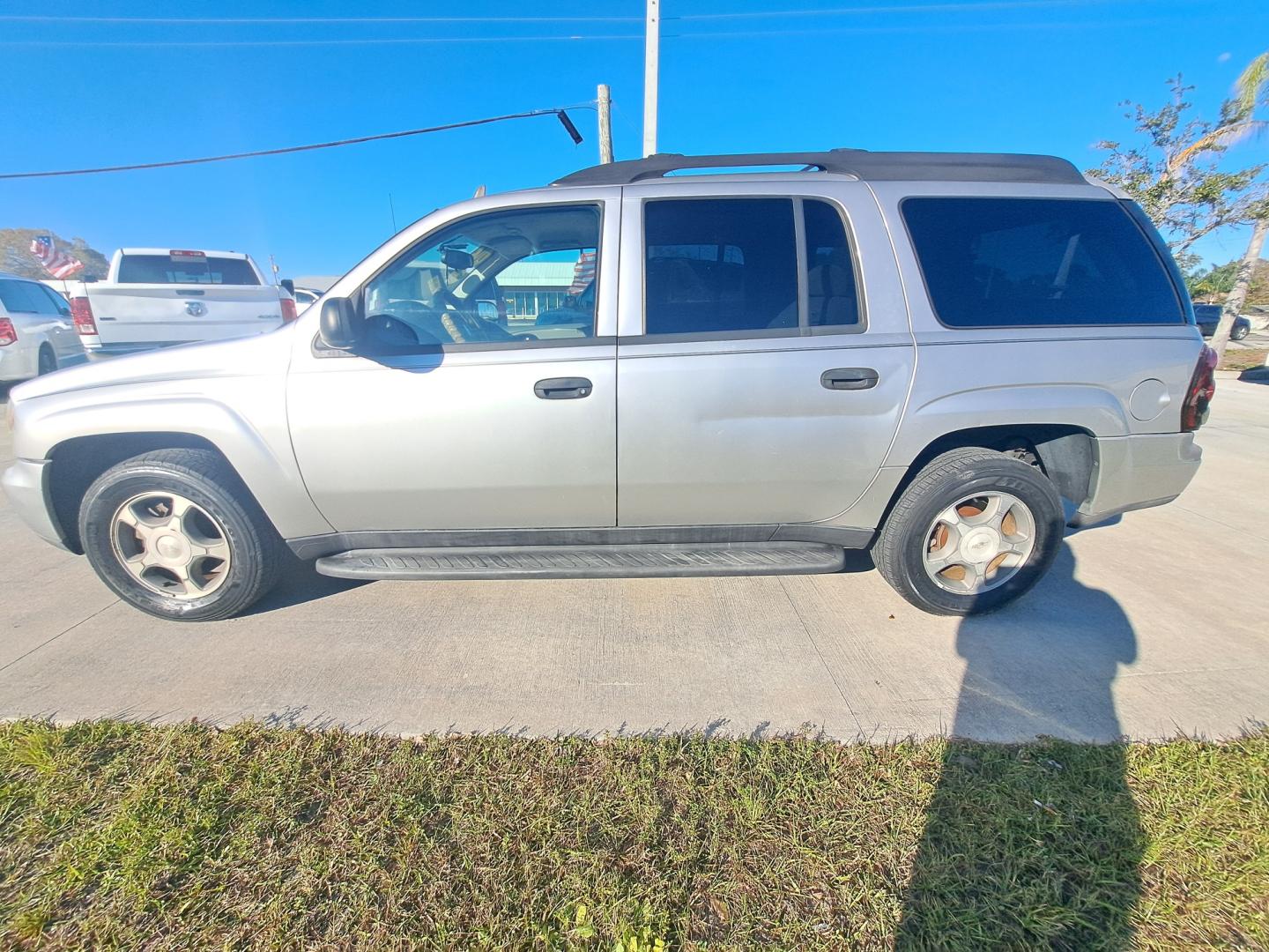 2006 Grey /BLACK Chevrolet TrailBlazer (1GNES16S666) , located at 1181 Aurora Rd, Melbourne, FL, 32935, (321) 241-1100, 28.132914, -80.639175 - Photo#0